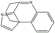 4,9b-propanopyrrolo(2,3-c)quinoline Struktur