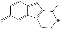 1-methyl-6-oxy-tetrahydro-beta-carboline Struktur