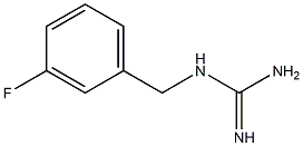 3-fluorobenzylguanidine Struktur