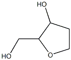 3-hydroxy-2-(hydroxymethyl)tetrahydrofuran Struktur