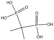 propane-2,2-diphosphonic acid Struktur