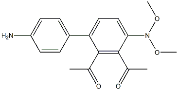 DIACETYLDIMETHOXYBENZIDINE Struktur