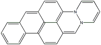 DIAZADIBENZO[A,H]PYRENE Struktur