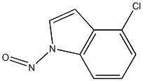 N-NITROSO-4-CHLOROINDOLE Struktur