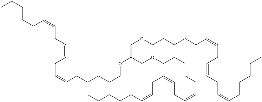 1,2,3-TRI-GAMMA-LINOLENYLGLYCEROL Struktur