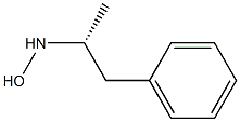 R(+)-N-HYDROXY-1-PHENYL-2-PROPANAMINE Struktur