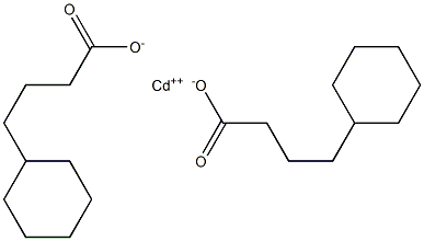 CADMIUM4-CYCLOHEXYLBUTYRATE Struktur