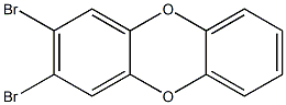 2,3-DIBROMODIBENZO-PARA-DIOXIN Struktur