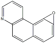 BENZO(F)QUINOLINE-9,10-EPOXIDE Struktur