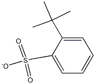 TERT-BUTYLBENZENESULPHONATE Struktur