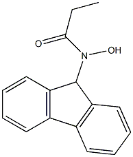 HYDROXYPROPIONYLAMINOFLUORENE Struktur