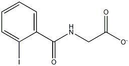 2-IODOHIPPURATE Struktur