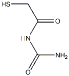 N-(MERCAPTOACETYL)-UREA Struktur