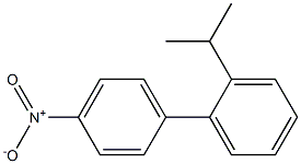 2'-ISOPROPYL-4-NITROBIPHENYL Struktur