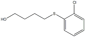 4-(CHLOROPHENYLTHIO)BUTANOL Struktur