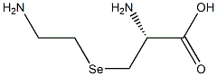 3-[(2-AMINOETHYL)SELENYL]ALANINE Struktur