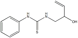 N-(2-HYDROXY-3-BUTENYL)-N'-PHENYLTHIOUREA Struktur