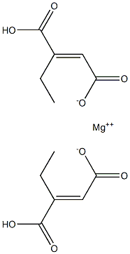 MAGNESIUMMONOETHYLFUMARATE Struktur