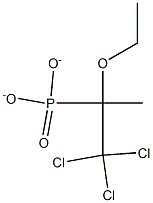 DIMETHYL(1-METHOXY-2,2,2-TRICHLOROETHYL)-PHOSPHONATE Struktur