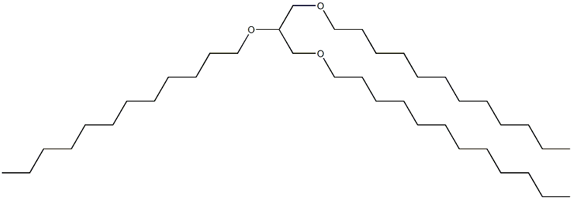 TRIDODECYLGLYCEROLETHER Struktur