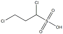 2-CHLOROETHYLCHLOROMETHANESULPHONATE Struktur