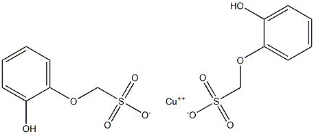 COPPERGUAIACOLSULPHONATE Struktur