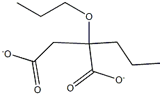 DIPROPYLMALATE Struktur