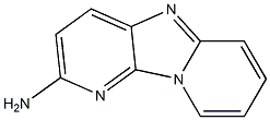 2-AMINODIPYRIDO(1,2-A:3',2'-D)IMDAZOLE Struktur