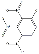 BENZENE,CHLOROTRINITRO- Struktur