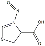 N-NITROSOTHIAZOLIDENE-4-CARBOXYLICACID Struktur