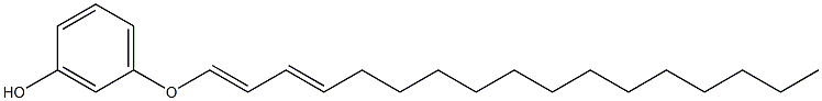 HEPTADECADIENYLRESORCINOL Struktur