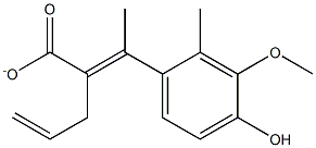 DIMETHYLALLYLFERULATE Struktur