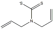 DIALLYLDITHIOCARBAMATE Struktur