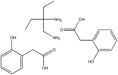 DIETHYLETHYLENEDIAMINEDI(2-HYDROXYPHENYLACETATE) Struktur