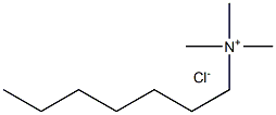 HEPTYLTRIMETHYLAMMONIUMCHLORIDE Struktur