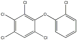 2,2',4,5,6-PENTACHLORODIPHENYLETHER Struktur