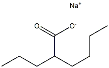 2-PROPYL-HEXANOATESODIUMSALT Struktur