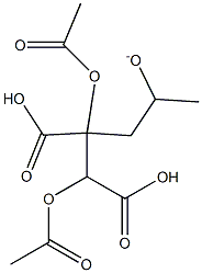 MONOGLYCERIDE,DIACETYLTARTARICACIDESTER Struktur