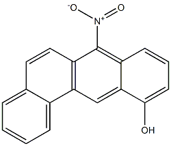 11-HYDROXY-7-NITROBENZ(A)ANTHRACENE Struktur