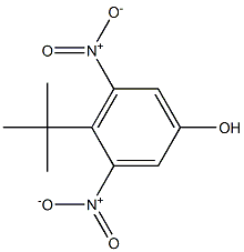 3,5-DINITRO-4-TERT-BUTYLPHENOL Struktur