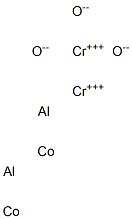 COBALTALUMINIUMCHROMIUMOXIDE Struktur