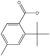 TERT-BUTYL-PARA-TOLUATE Struktur