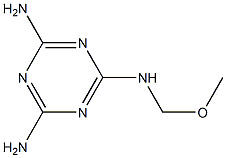 METHOXYMETHYLMELAMINE Struktur