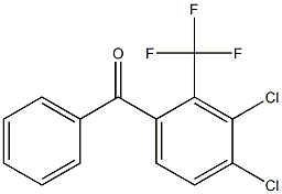 DICHLOROTRIFLUOROMETHYLBENZOPHENONE Struktur