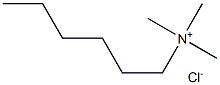 HEXYLTRIMETHYLAMMONIUMCHLORIDE Struktur