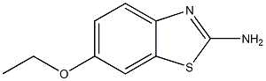 6-ETHOXY-2-AMINOBENZTHIAZOLE Struktur