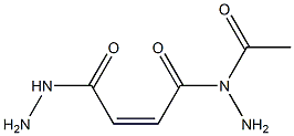 N-ACETYLMALEICHYDRAZIDE Struktur