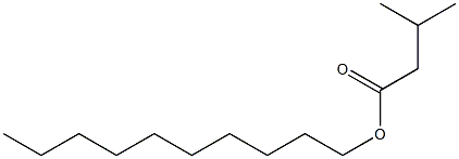 DECYL3-METHYLBUTYRATE Struktur