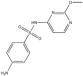 METHOXY-6-SULPHANILAMIDOPYRIMIDINE Struktur