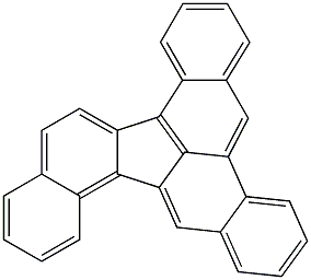 TRIBENZOFLUORANTHENE Struktur